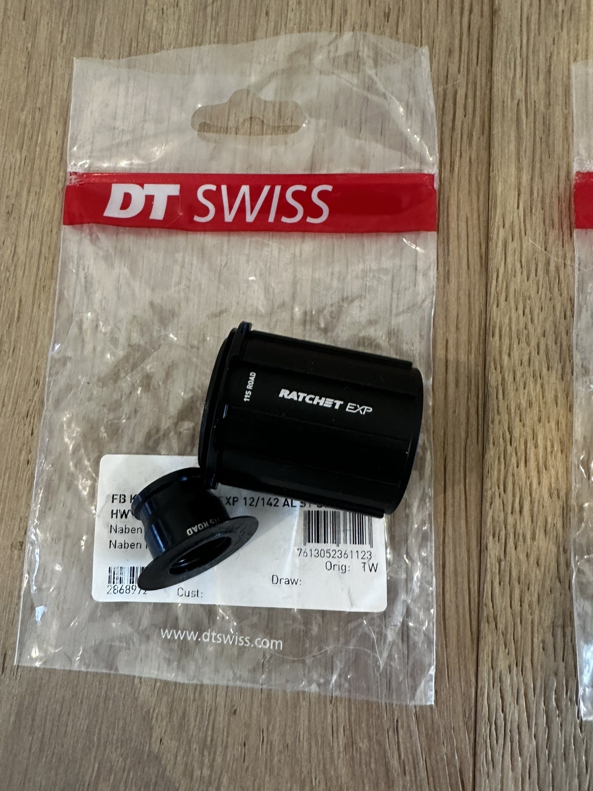 DT Swiss Ratchet EXP Freehub Body Shimano 11sp Kit w/ End Cap 12x142mm – NEW