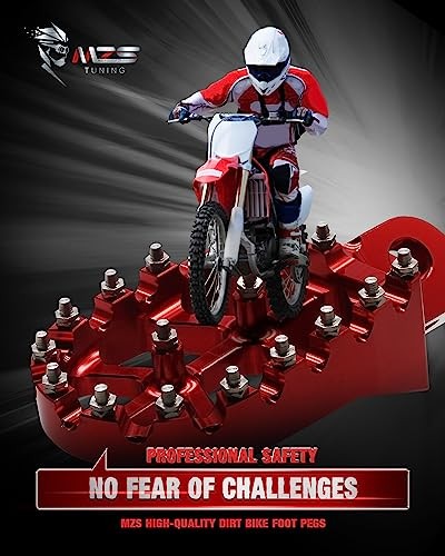 Dirt Bike Foot Pegs, CNC CR125/250, CRF150R/250L/250R/250X/450R/450X/1000L