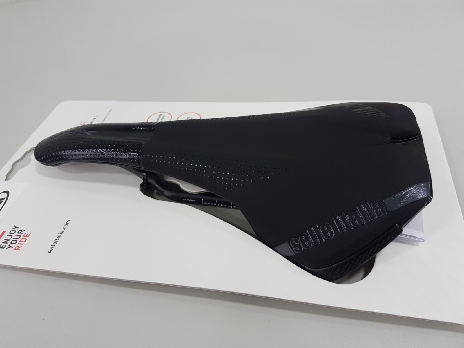 Selle Italia X-LR Kit Carbonio L1 145×266 Carbo Keramic Ø7x9mm Rail MTB Saddle
