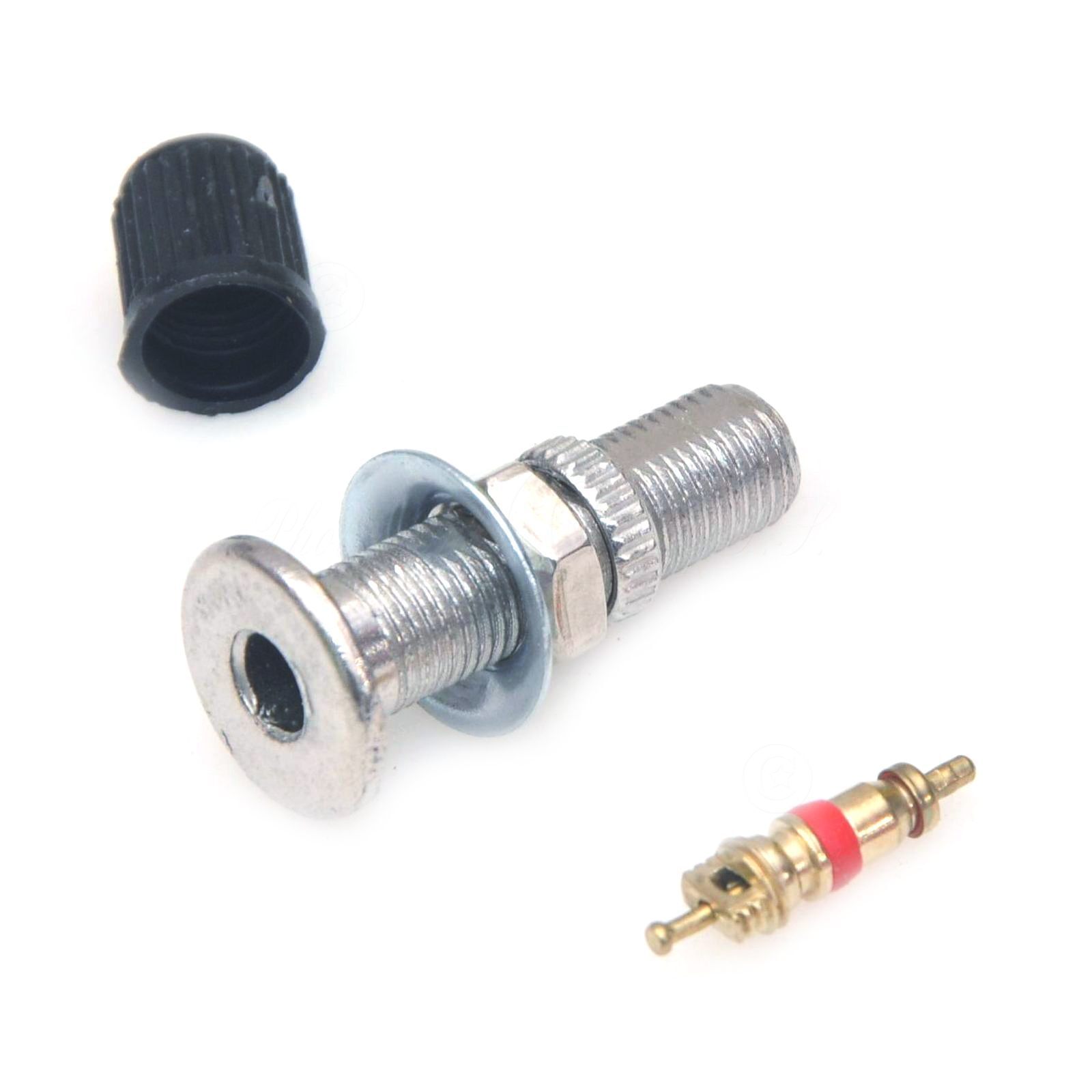 6x Bicycle A Set Valve Stem Kit for American Schrader Bike Inner Tube Repair