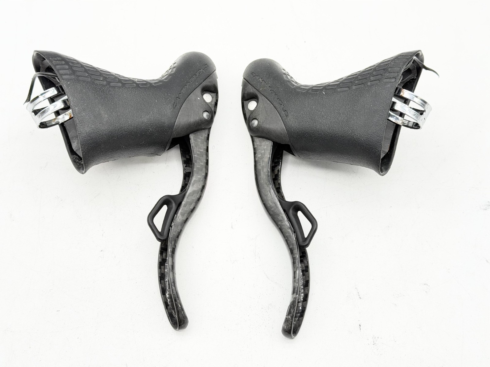 Campagnolo Record 11 EPS 2x 11s Carbon Road Bike Shift Brake Lever Set Ergopower