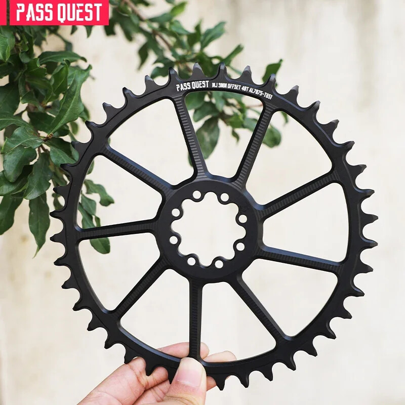 MTB Bicycle 3mm Offset Round Chainring Narrow Wide Chainring 40 42 44 46 48T