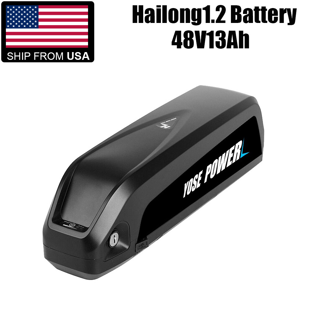 48V 13Ah 1000W Hailong Ebike Battery Electric Bike Lithium Ion Battery
