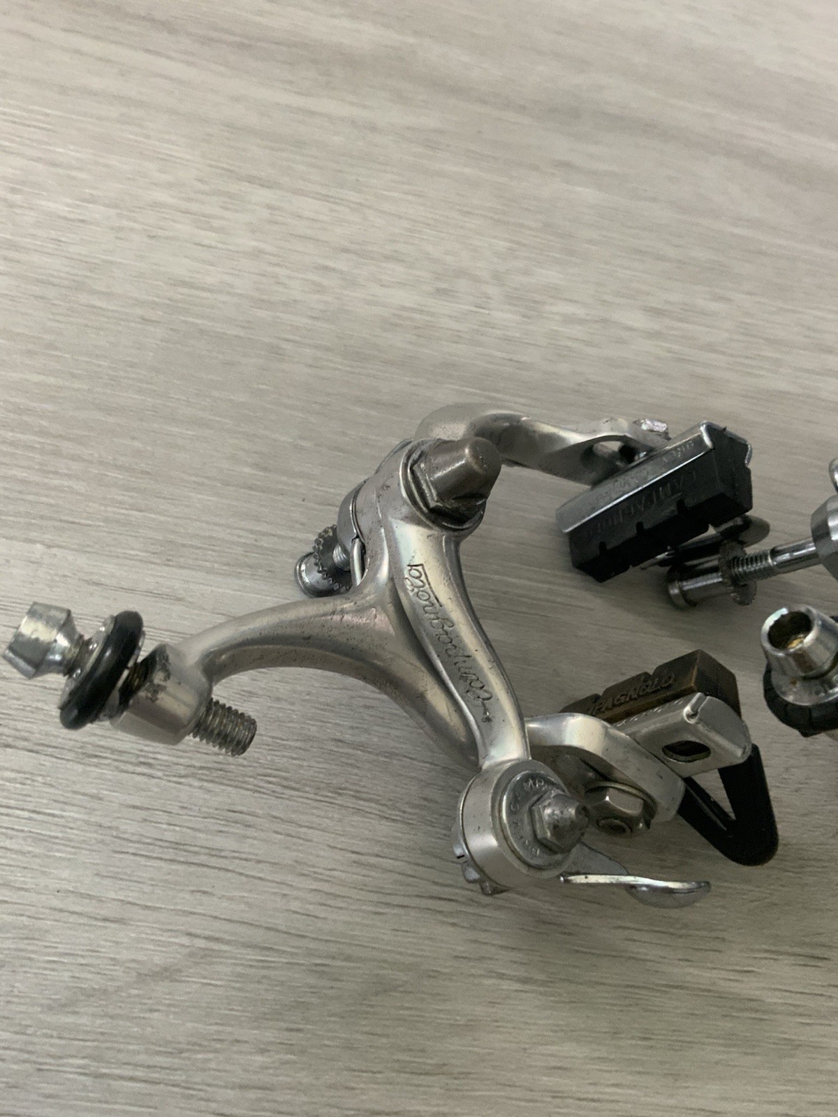 CAMPAGNOLO RECORD BRAKE CALIPERS 42-52 MM LONGER REACH RECESSED MOUNTS