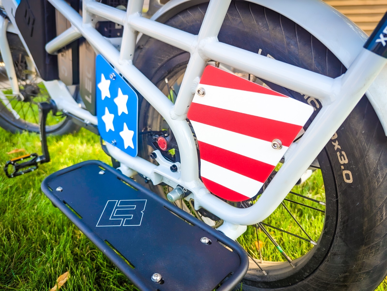 American Flag Panels for Lectric Xpedition eBike (4 Pieces, Left and Right Side)