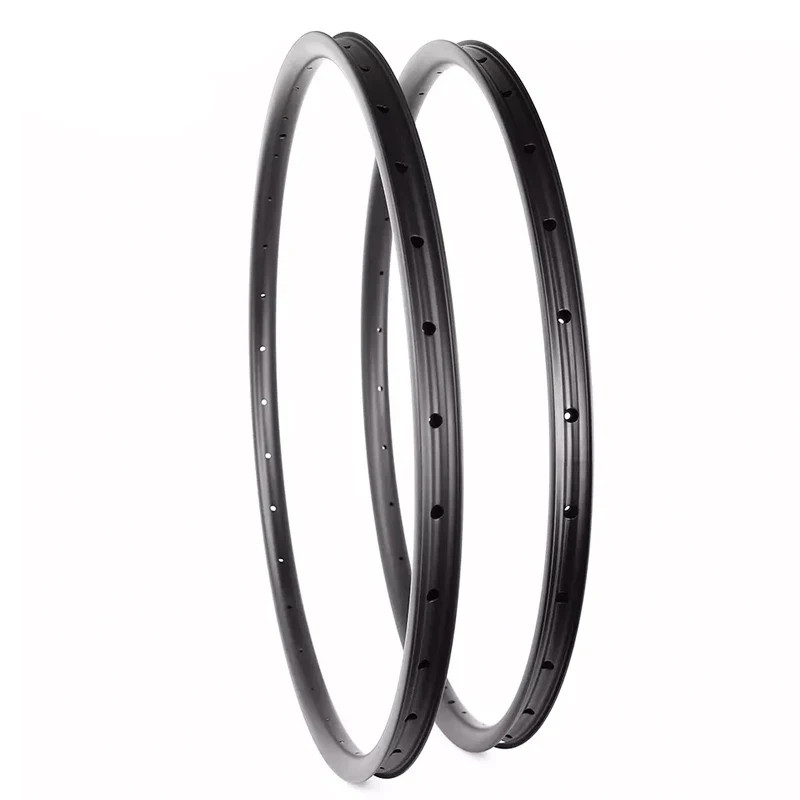 29er Mtb AM DH XC Carbon Fiber Mountain Bike Rim 18.5mm Width Disc Brake