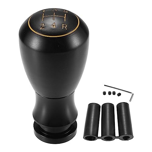 Car Truck 5 Speed Gear Shift Knob Universal 9cm 3.54″ Manual Transmission Black