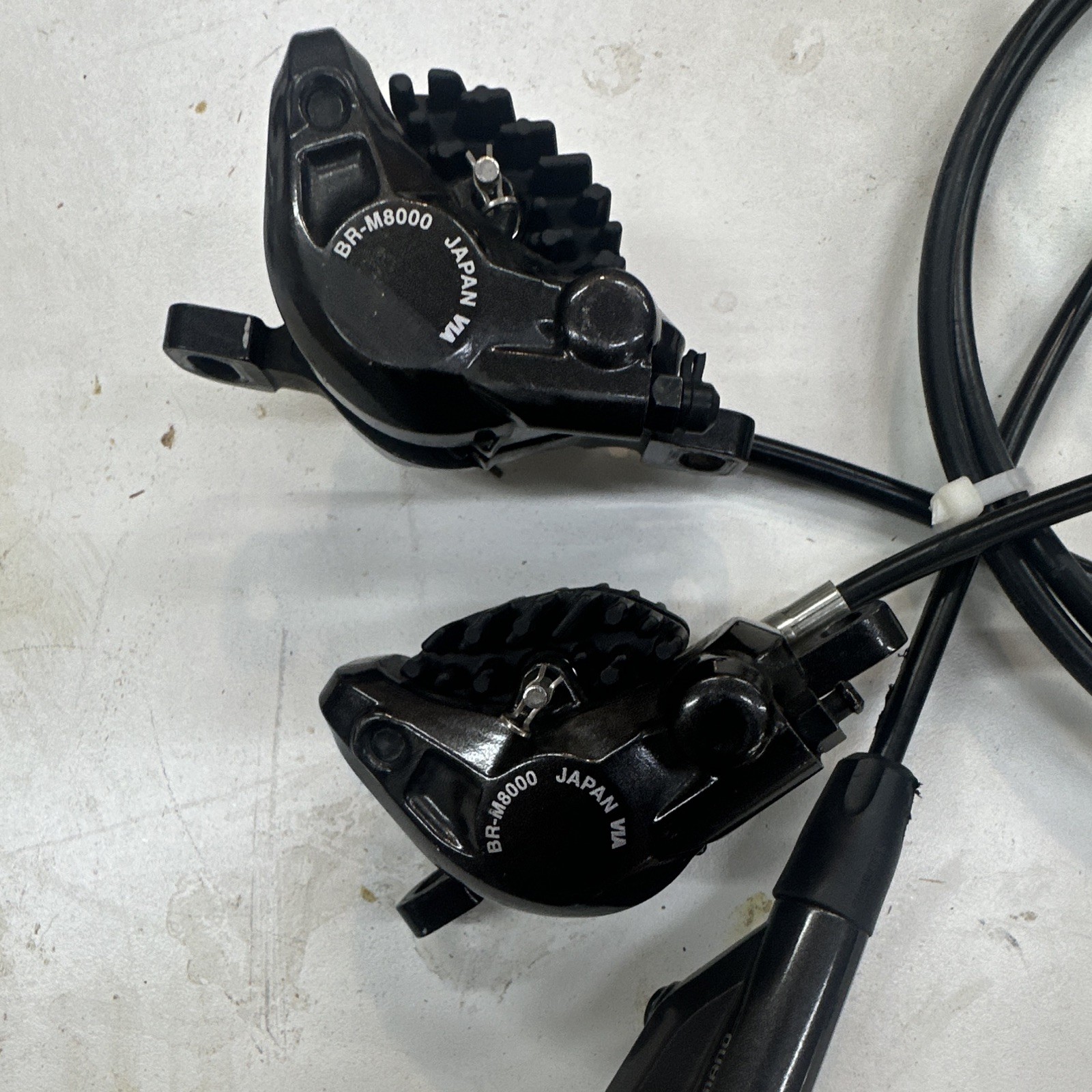 Shimano Deore XT M8000 Hydraulic Disc Brake Set Front/Rear w 203/180 Rotors