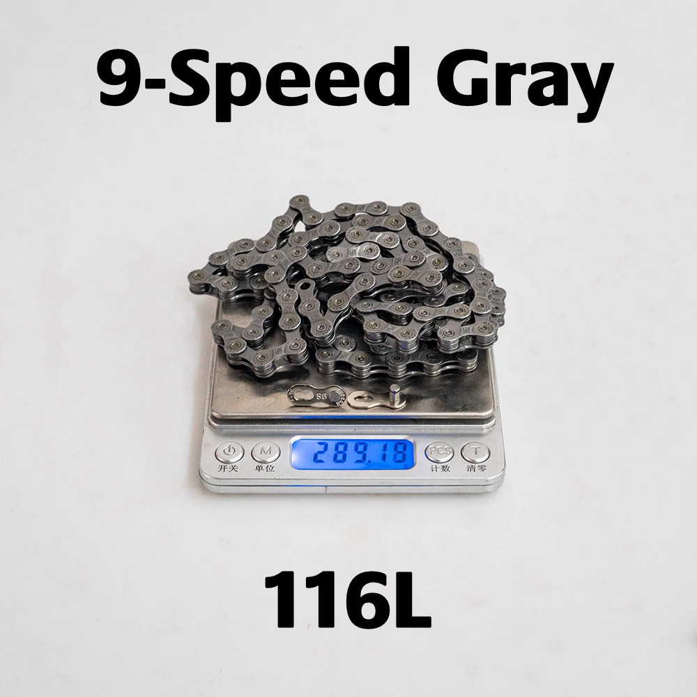 ZRACE Bike Chain 8 9 10 11 12 Speed MTB Road Bicycle Chain 114-126 Links