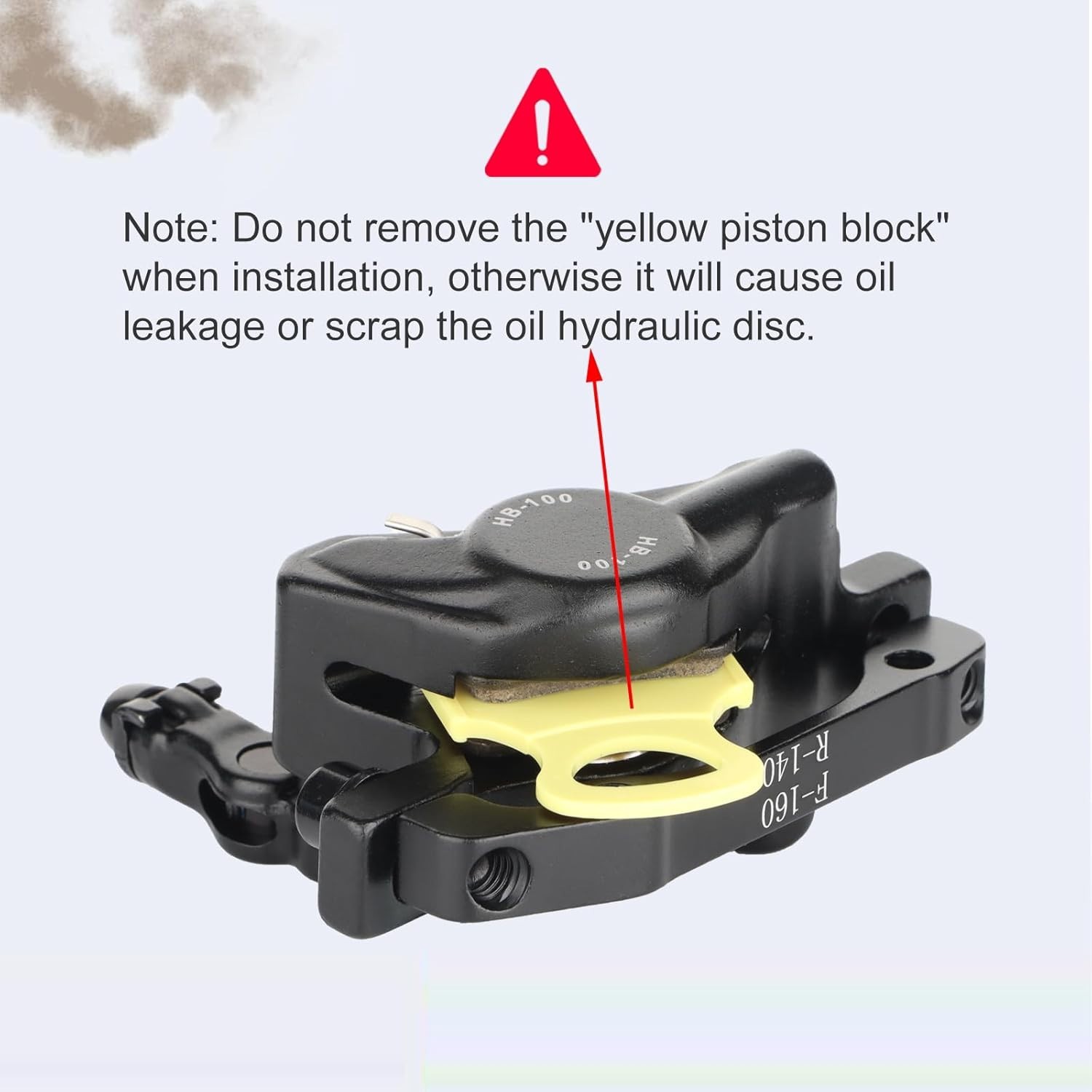 Cable-Actuated Hydraulic Disc Brake System for Smooth Riding – Set of 2 Calipers