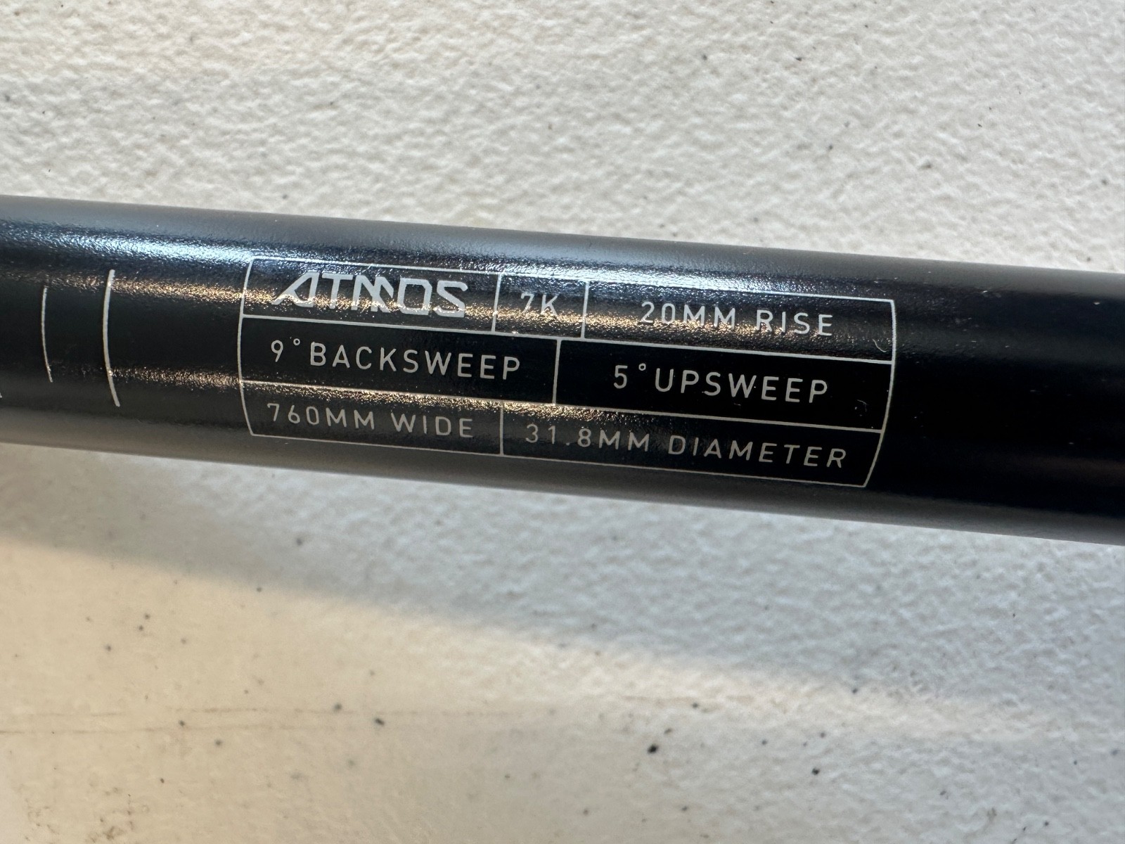Truvativ Atmos 7K Riser Mountain Bike Handlebar, Black