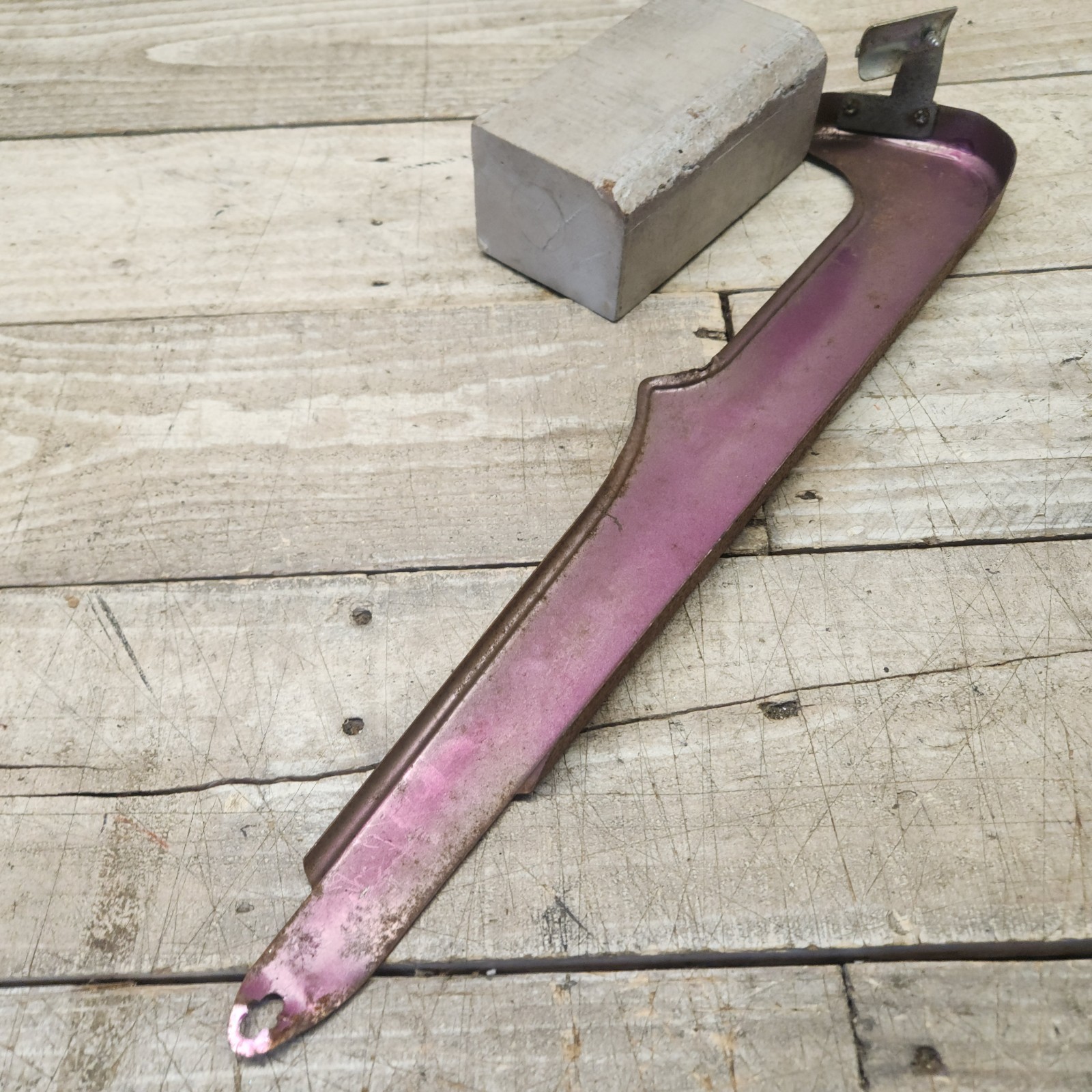 1960s Ross Barracuda 3 Speed Stick Shift Chain Guard Purple Muscle Bike