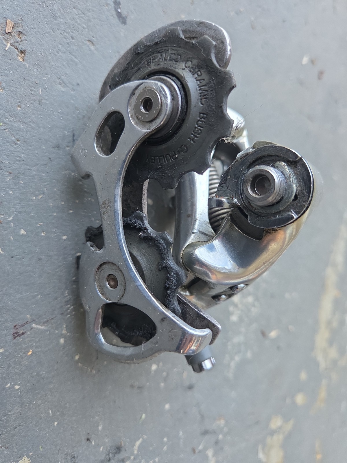Shimano Ultegra RD-6500 Road Bike Rear Derailleur Long Cage Silver 27T 9 Speed