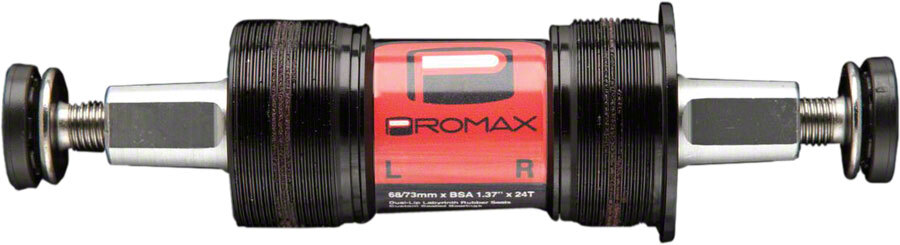 Promax SC-1 Square Taper JIS BSA (English) Bottom Bracket 68x113mm Spindle Crank