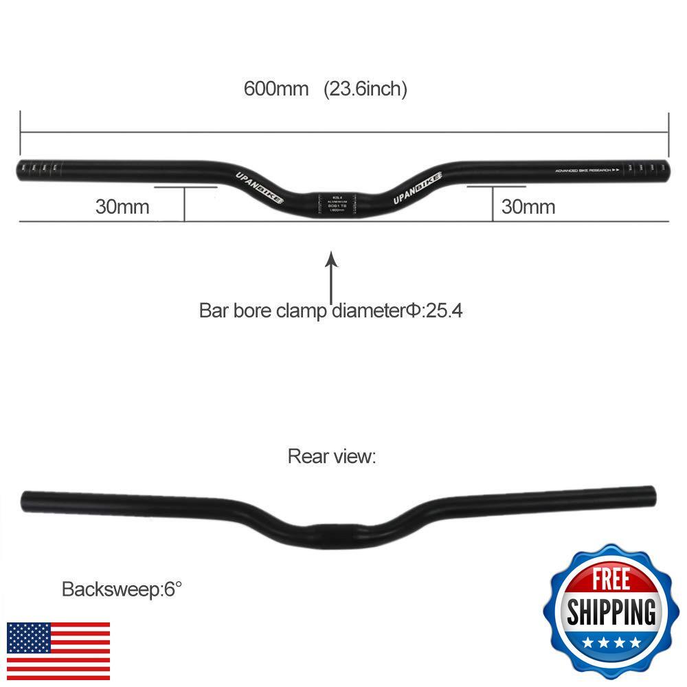UPANBIKE Mountain Bike Road Bike Handlebar Aluminum Alloy Flat Bar Riser Bar