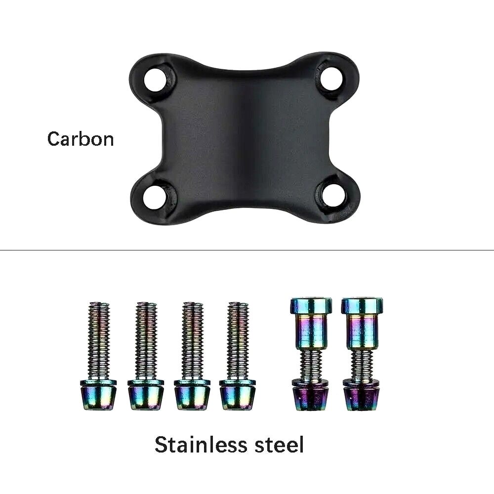 New 2025 MTB Carbon Fiber Stem 60-120mm Road Bike 6 Degree 31.8mm Handlebars -3°