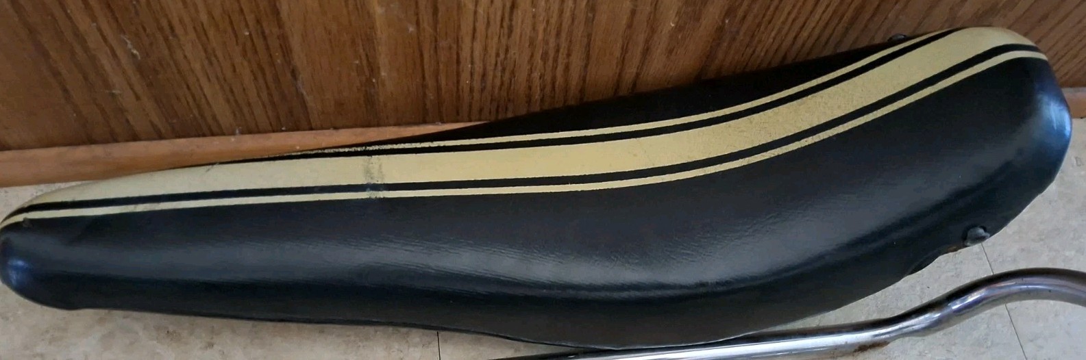 Persons USA 18” Black/Yellow Banana Seat Original 1970’s And Sissy Bar