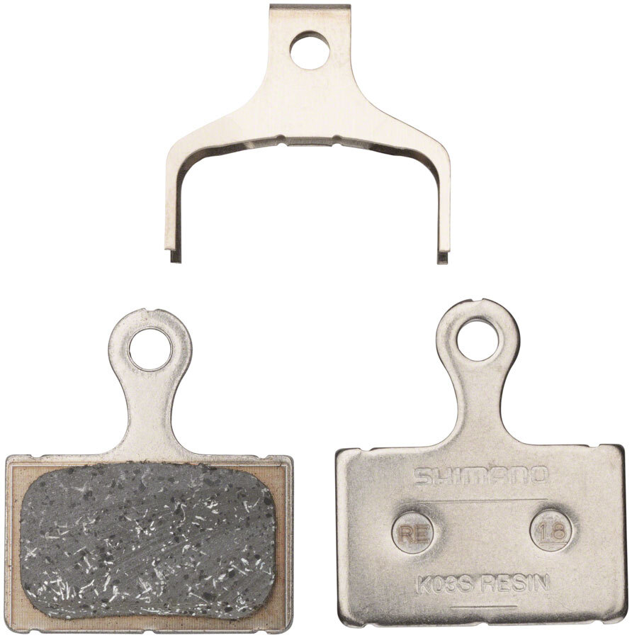 Shimano K05S-RX Disc Brake Pad and Spring – Resin Compound, Stainless Steel Back