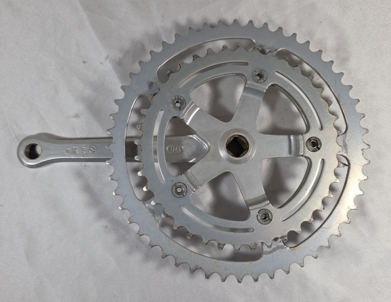 Vtg. Sakae SR Royal APEX 52/40 / 170 Crank arm length / 118 BCD Crankset / #169
