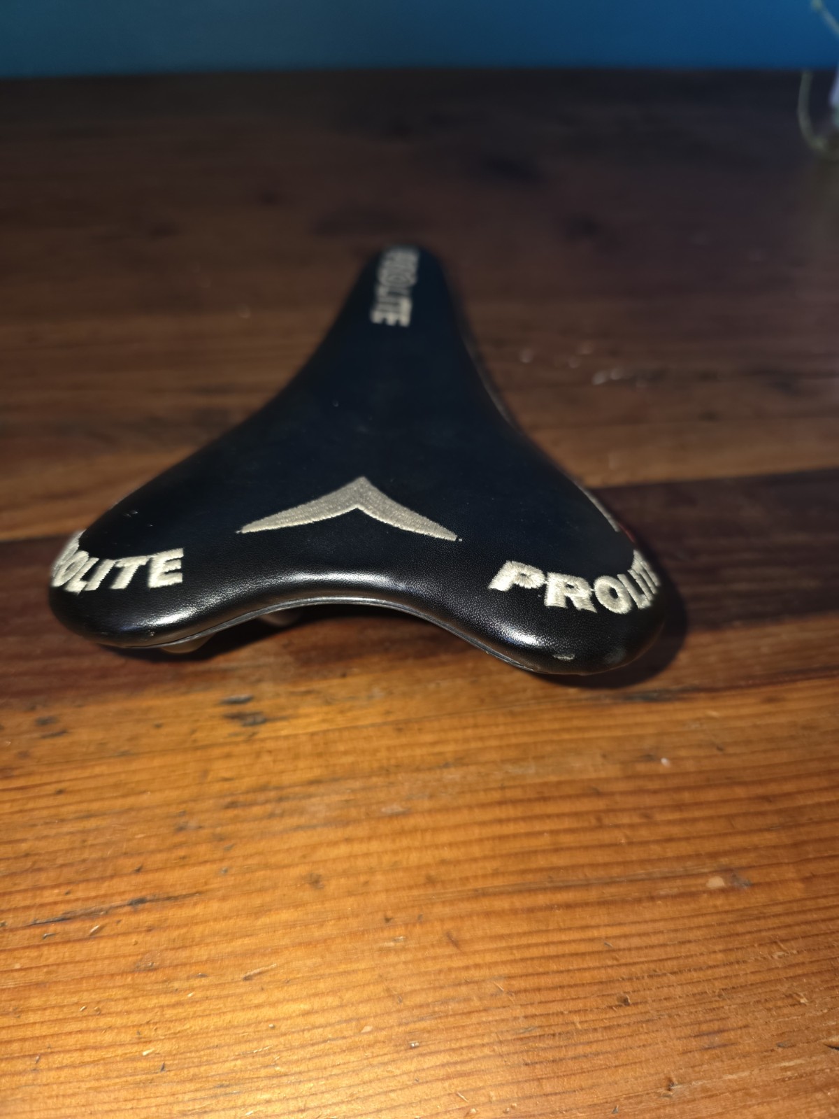 Prolite Aireon Bicycle Saddle Seat Black/Red/White Plastic & Metal Universal