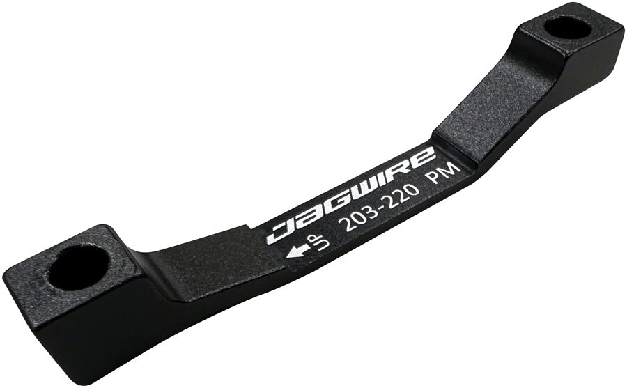 Jagwire Post Mount Disc Brake Adapter – +17mm, 203mm Post Mount to 220mm Rotor
