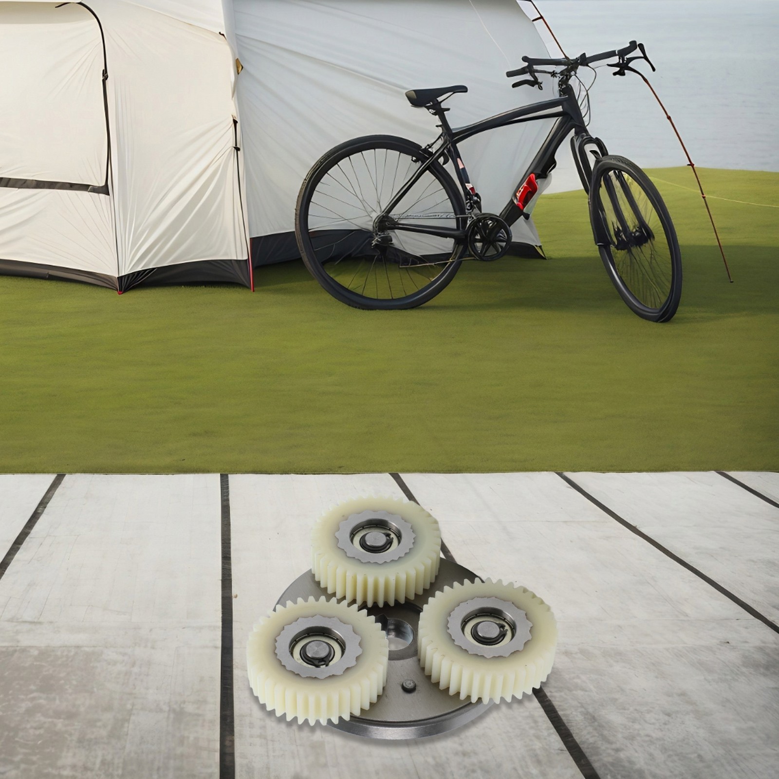 Compatible 36T Nylon Gear for For bafang Hub Motor G062 48V 750W and 1000W