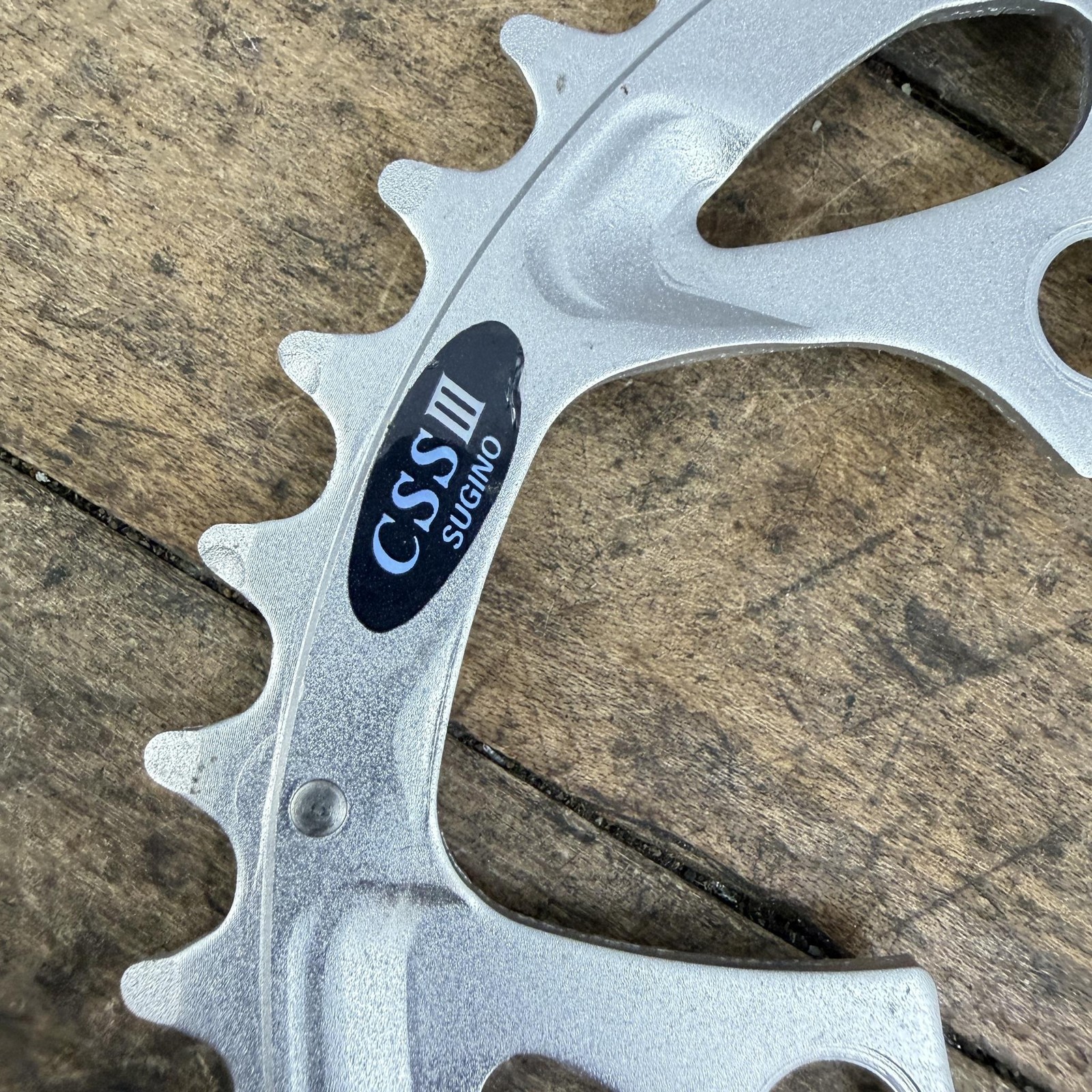 Vintage Sugino CSP3 CSS III Chainring Set NOS 42/32/22T 94 BCD 5-Arm 90s MTB