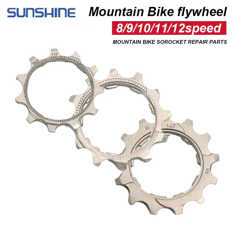 SUNSHINE Cassette Bicycle Ratchet Cog 11 12 13T Mountain Bike Sprocket Freewheel