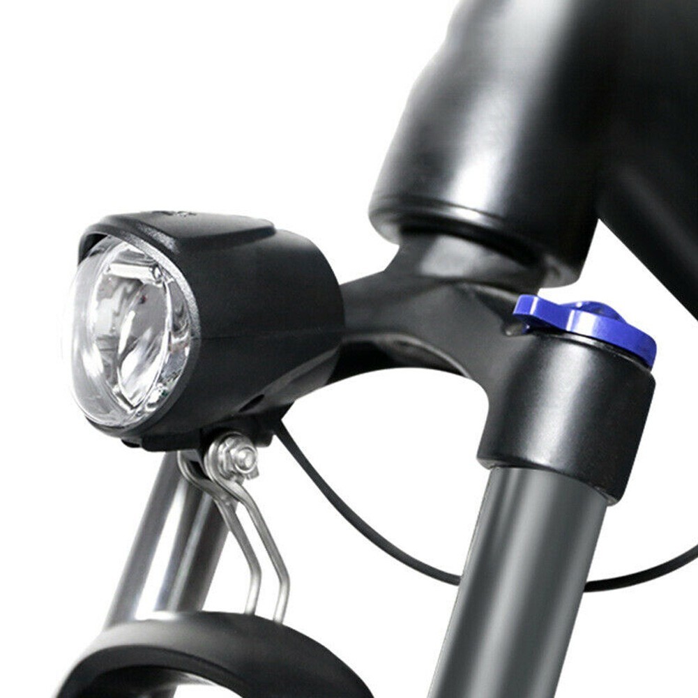 Led Light Headlight 6-80V Front Light Black Accessory For Electric Bicycle