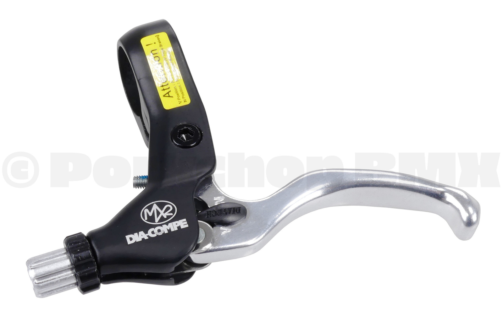 Dia-Compe MX2 bicycle BMX LEFT HAND brake lever – BLACK SILVER