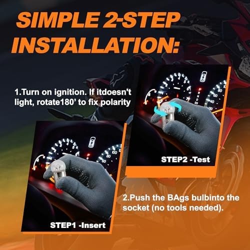 10 Pcs 6V 3W 6 Volt 3 Watt Motorcycle Speedo Speedometer Light Bulb | for Honda