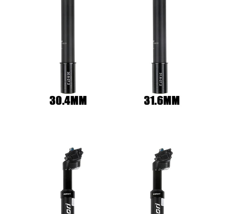 27.2/28.6/30.4/30.9/31.6mm *355MM Electric Driving Shock Absorberseat Seat Tube