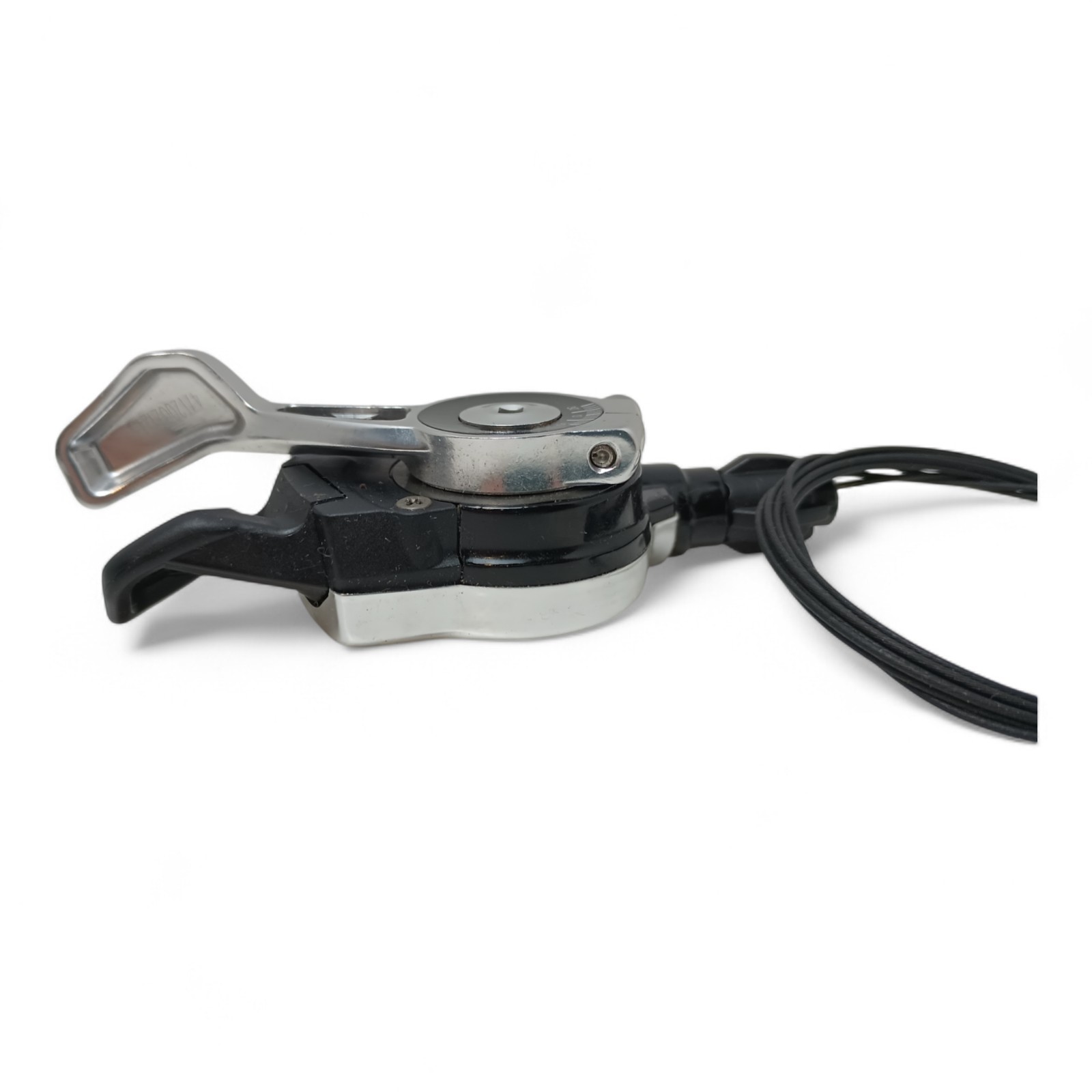 SRAM XO 2 Speed Chrome Silver Left Hand Shfiter MTB RETRO NOS