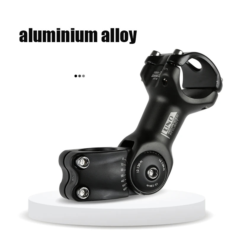 Riser 0-60 Degree Adjustable Bicycle Handlebar Stem Riser 25.4mm/31.8mm