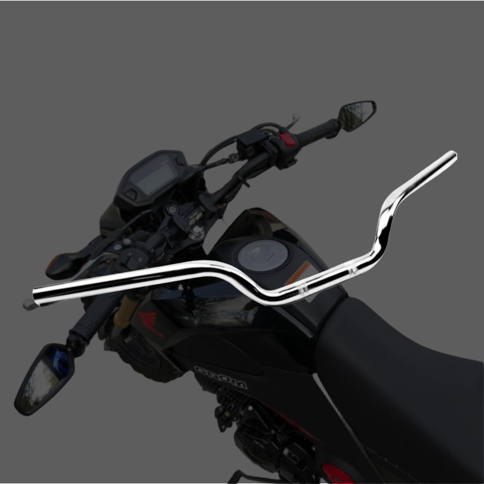 Motorcycle Handlebar 7/8″ 22mm Cafe Racer Handlebars Low Rise Drag Bars