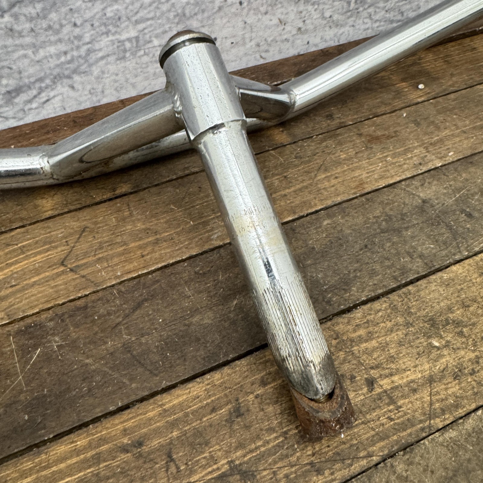 Vintage Bull Moose Handlebar 21.1mm Quill Mountain All Terrain 80s Raleigh MTB