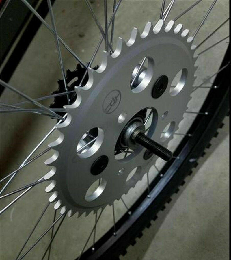 CDH Rear Hub Adapter 1.25″ and CNC Sprocket for SPOKE WHEEL – GAS Motorized BIKE