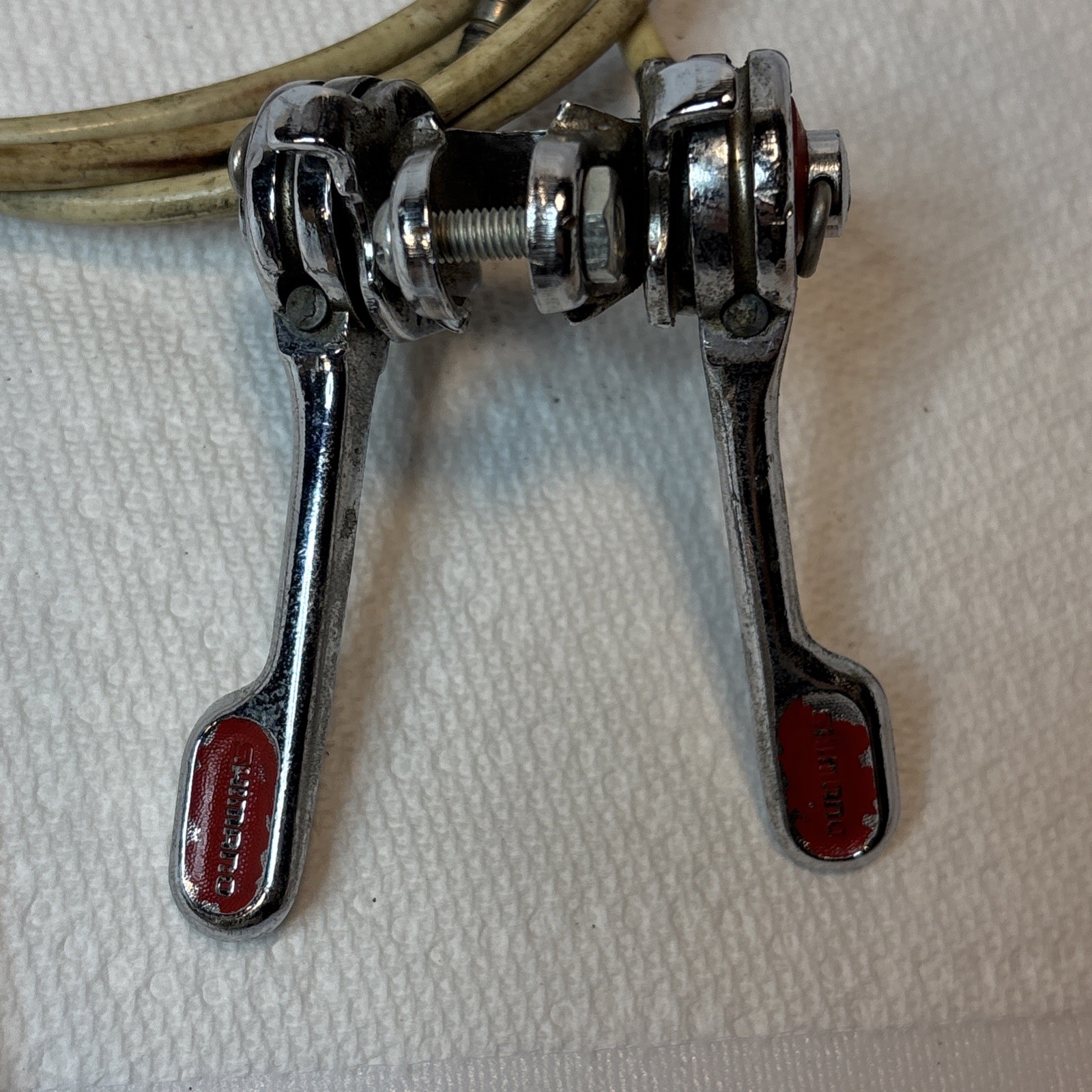 Shimano Road Bike Shifters Down-tube 6/7 Speed VTG Muscle Bike chrome