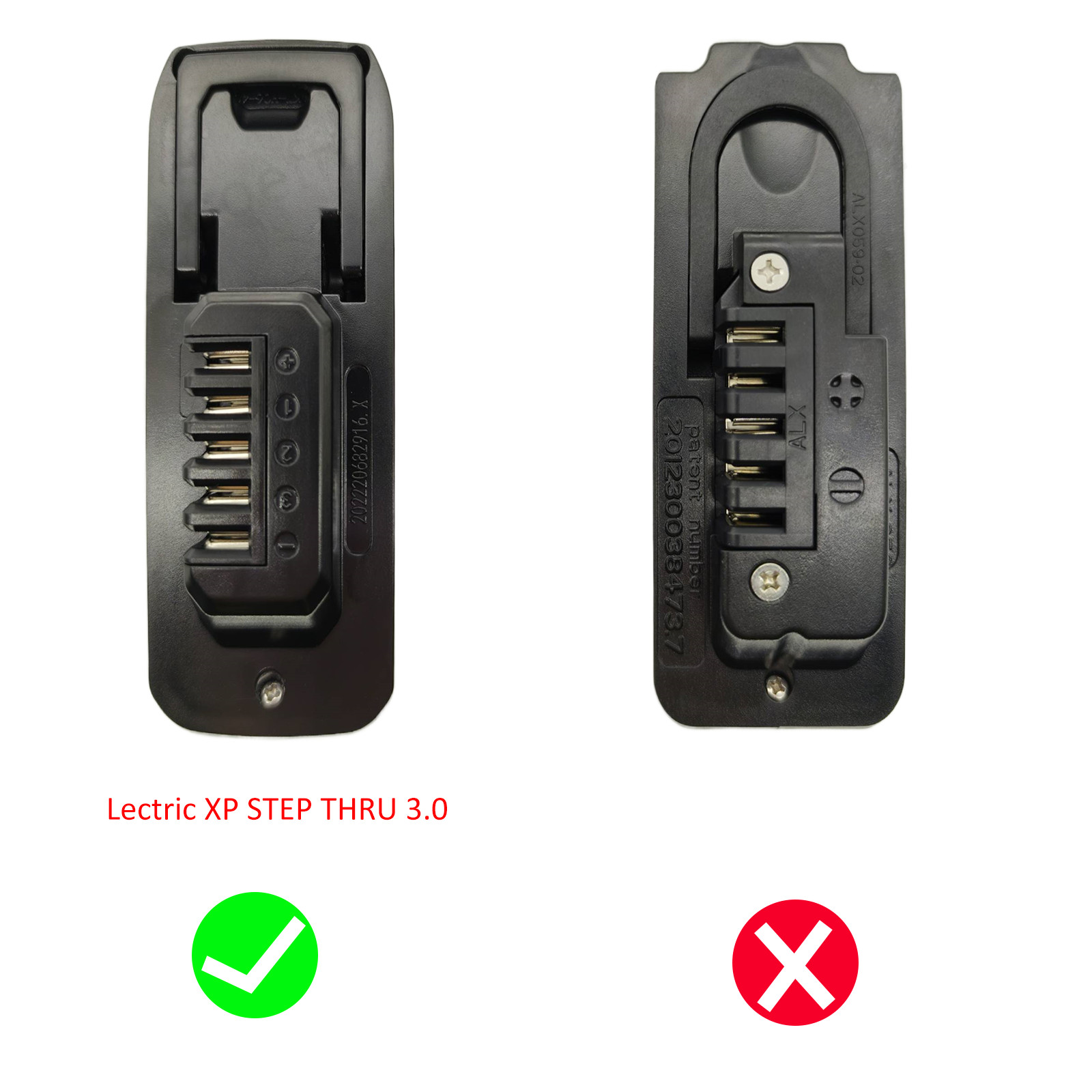 tooefft 48V 10.4Ah 14Ah Lithium ion batteries for LECTRIC XP Step-Thru 3.0