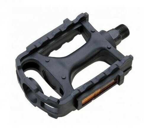 PAIR of Polymer Bicycle Pedals – 1/2″ – 280 grams – Brand New! – Standard Fit.