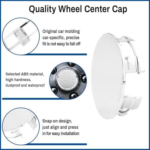 65mm 2.56in Wheel Center Caps for Ford F150 Mustang Focus 2001-2014 Wheel