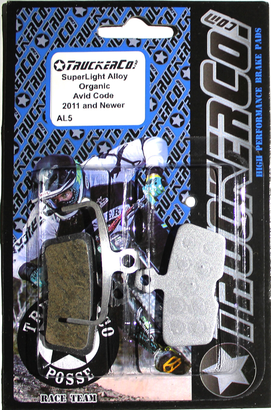 TruckerCo Alloy disc brake Pads Sram Avid Code 2011+ R RSC Guide RE RSDH AL5