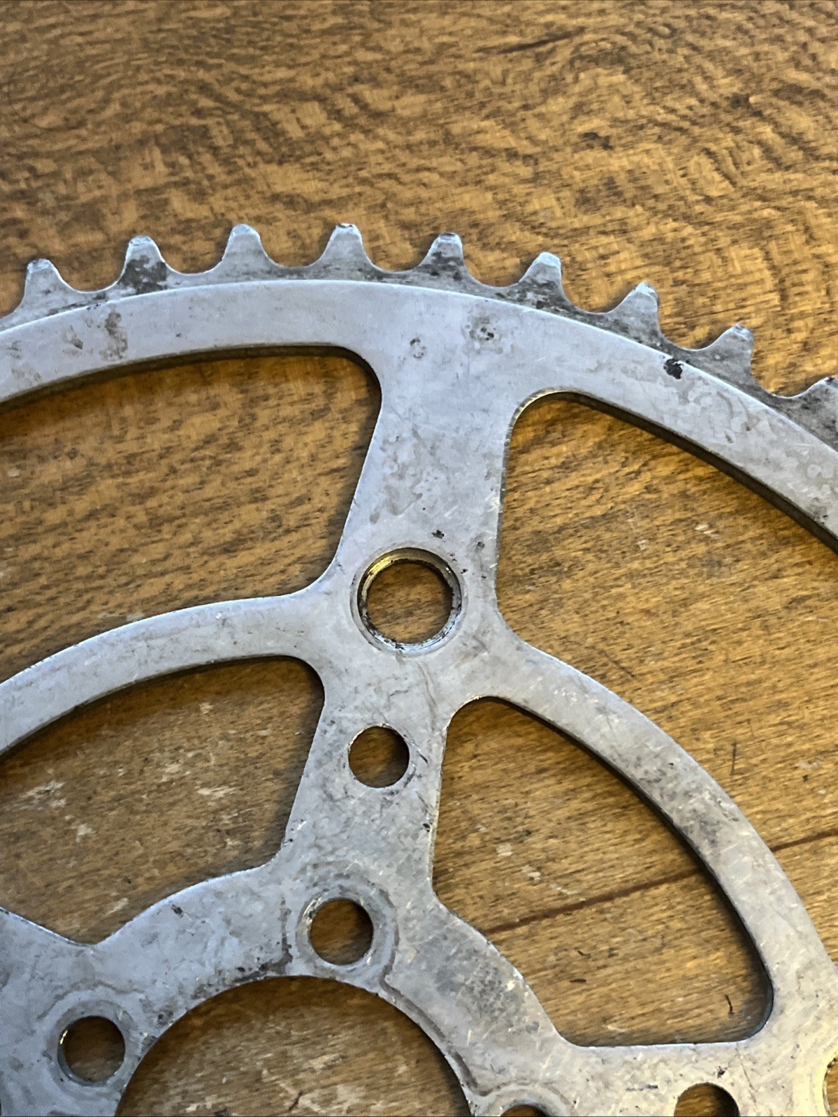 Vintage Nervar (?) 54 T Chain Ring 128 BCD 70s French Road Bike