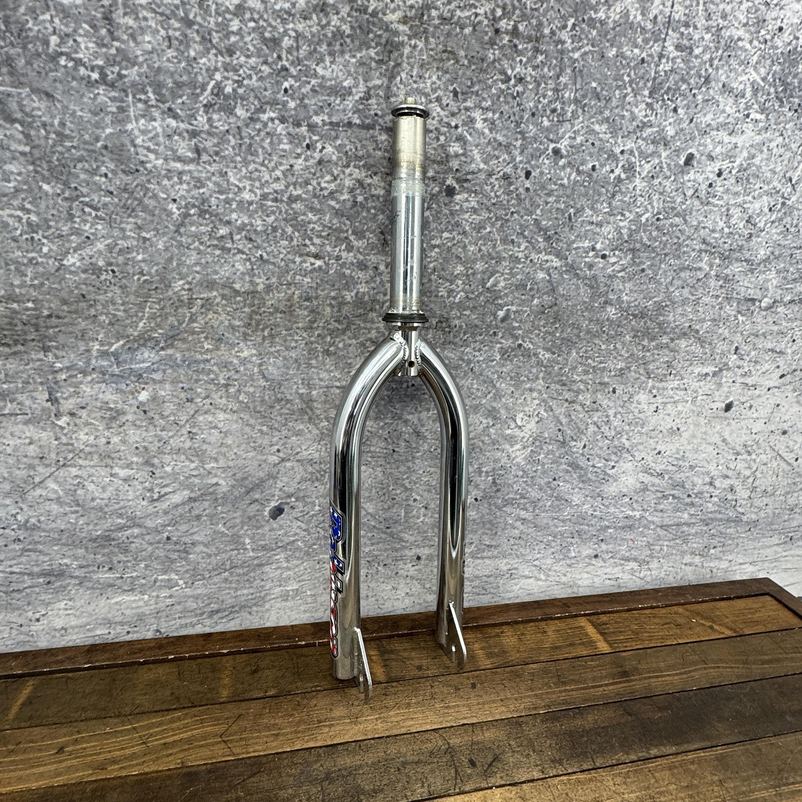 Vintage Robinson BMX Fork 20in 1 1/8 Threadless Chrome Steel Old School BMX 90s