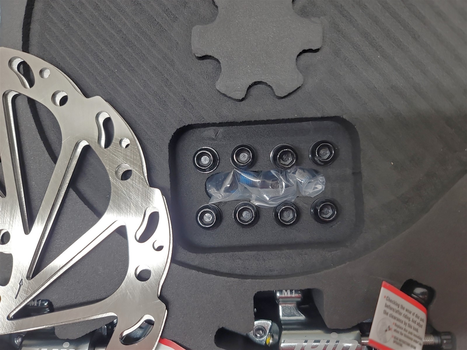Juin Tech M1 Cable Actuated Hydraulic Disc Brake Set w/160mm Rotors
