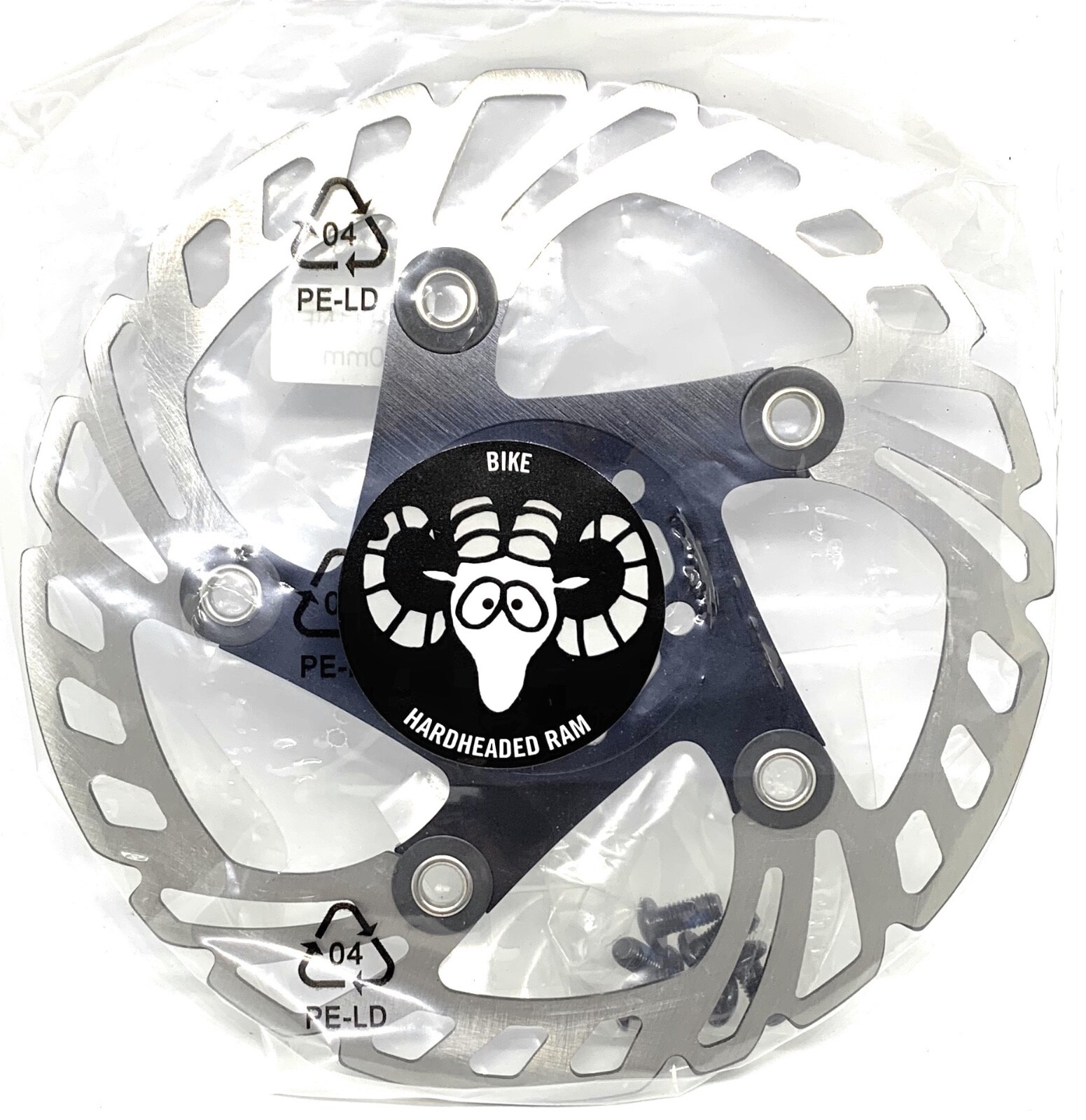 Bike & bicycle floating rotor replacement 220 mm. Compatible with 6 Bolts.