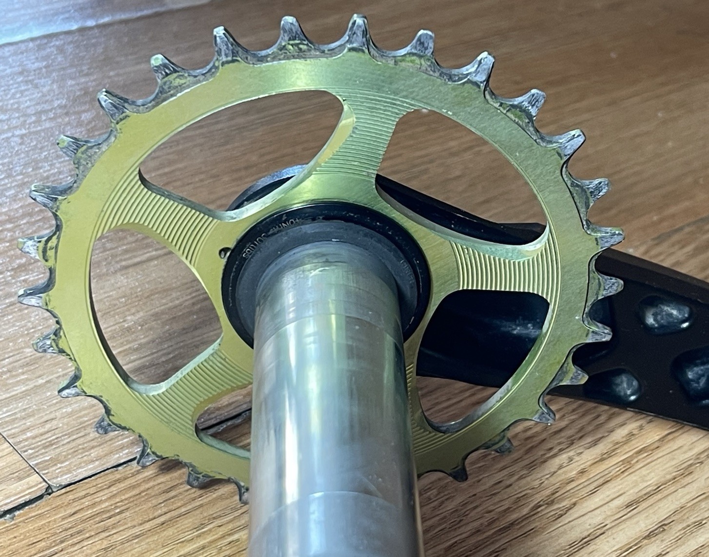 Race Face Turbine 175mm Single Speed Crankset 30t Black