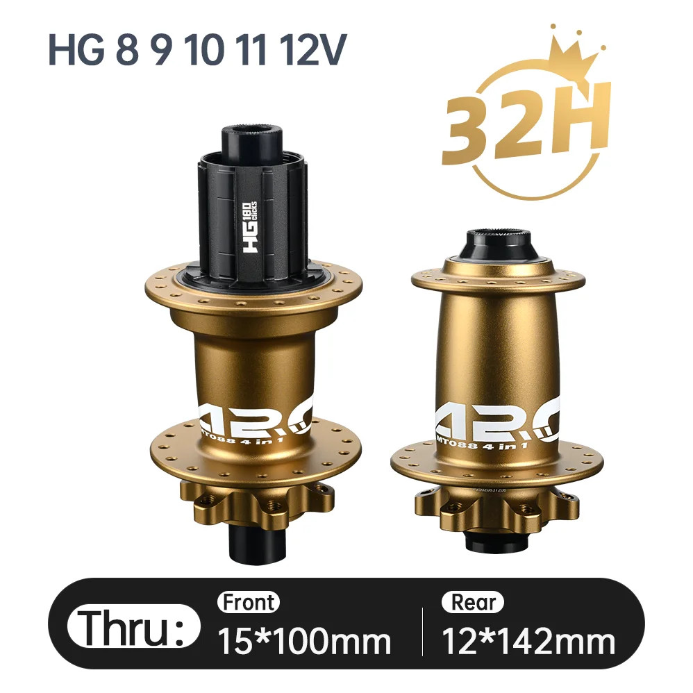 180 Clicks Bicycle Hub 32Holes 6 Bolts Disc Brake for HG XD MS Mountain Bike Hub