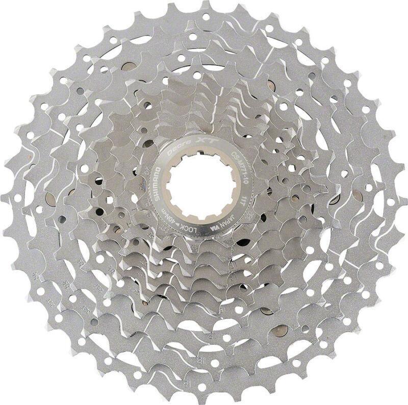 Shimano XT CS-M771-10 MTB Bike Cassette 11-36T 10 Speed Silver