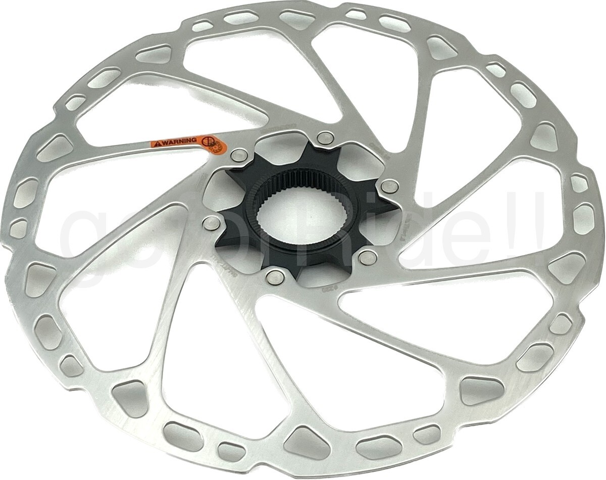 NEW Shimano SM-RT64-LL Disc Brake Rotor with External Lockring – 220mm, Center